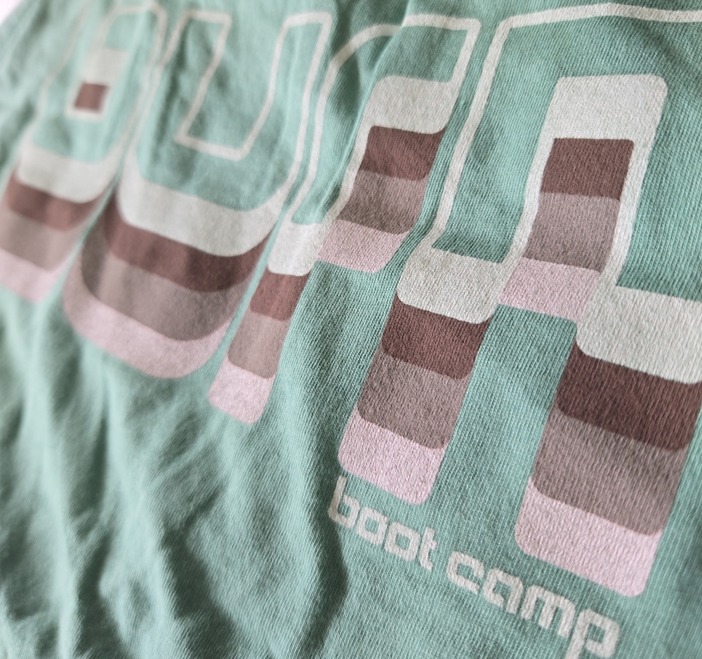 Burn Boot Camp Mint Green Tank Top